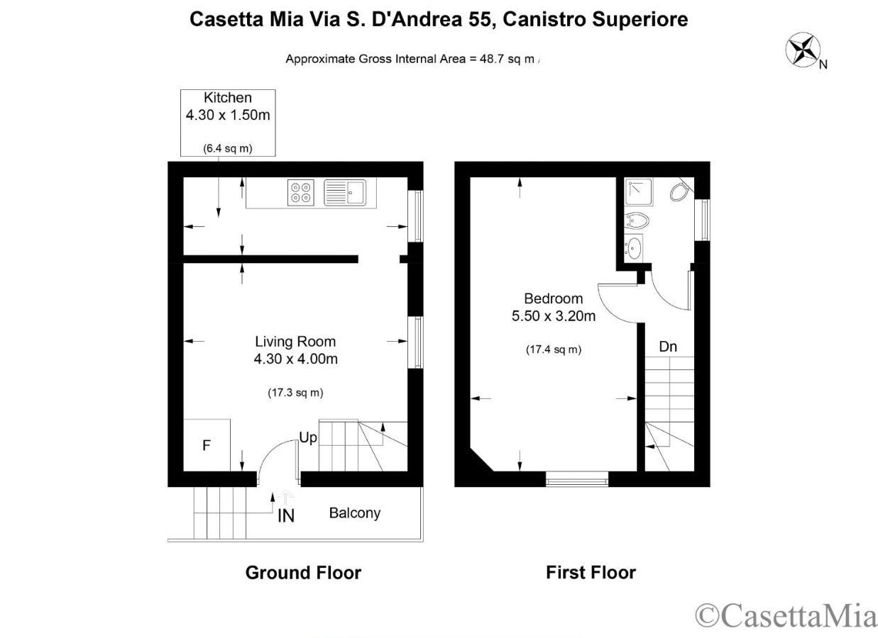 Casetta Mia Canistro Buitenkant foto